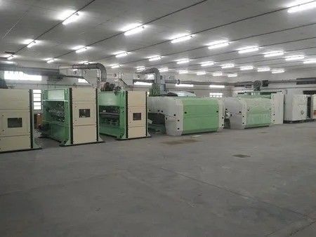 2000mm - 3200mm অ বোনা সুই Punching মেশিন পিইটি জুতা উপাদান উত্পাদন লাইন